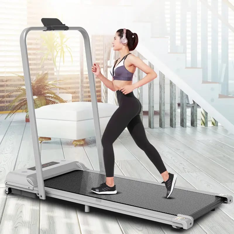 Tapis de Course Compact et Silencieux – Pliable, Sans Installation, Idéal pour Maison & Bureau