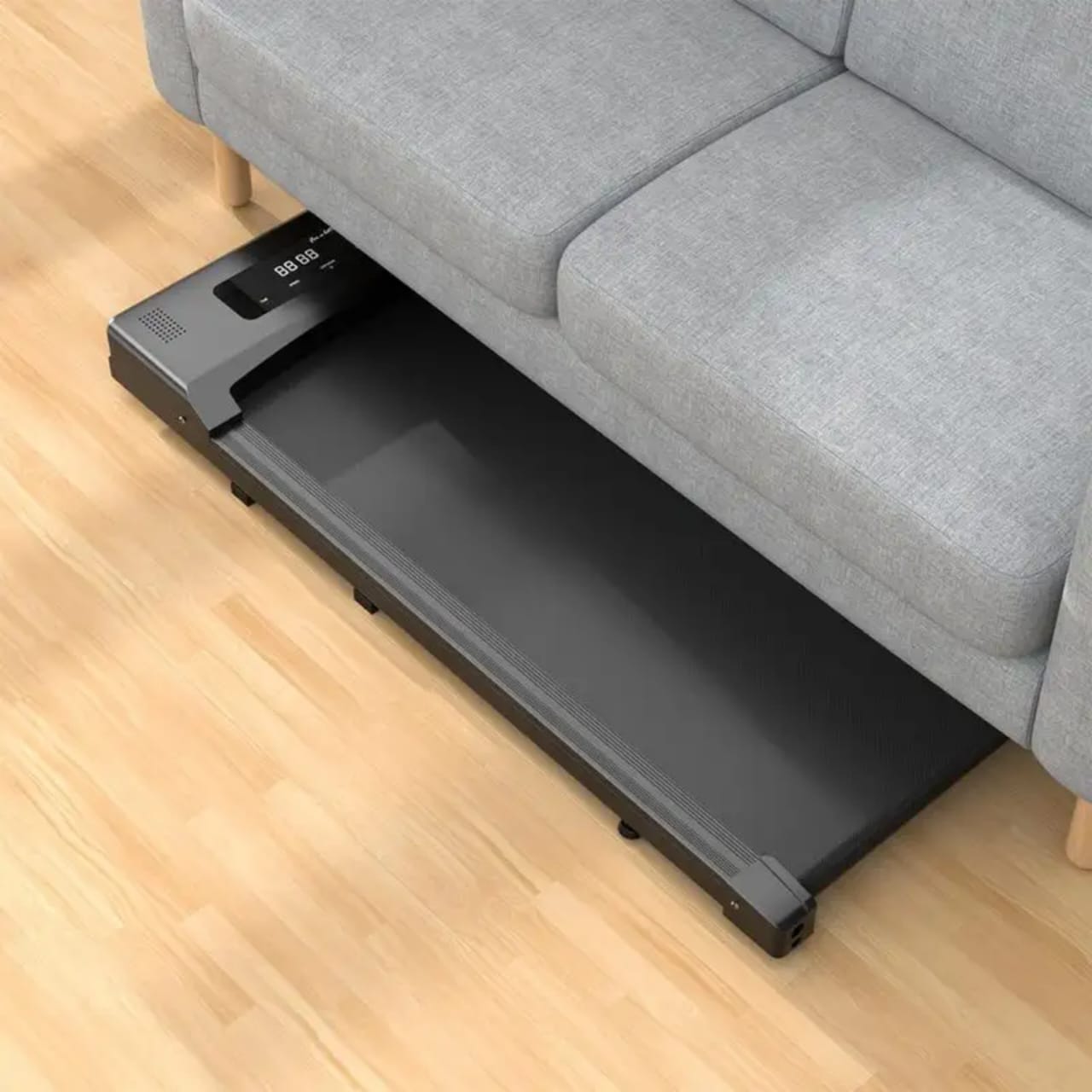 Tapis de Course Compact et Silencieux – Pliable, Sans Installation, Idéal pour Maison & Bureau