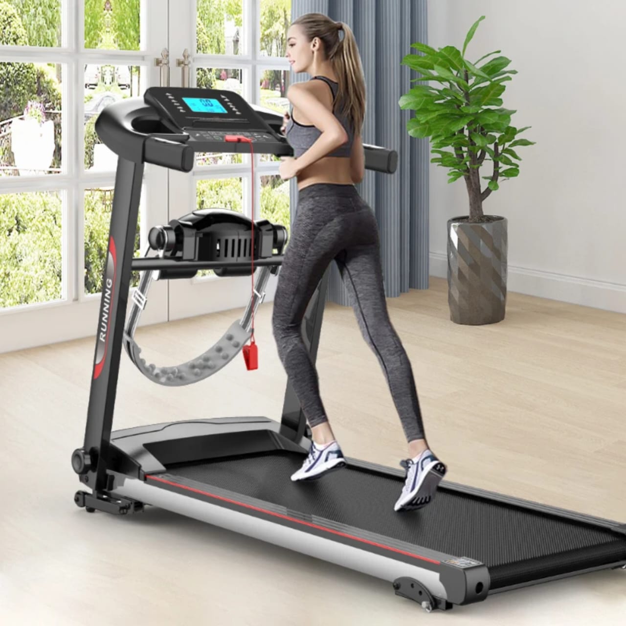 🏃♀️ Tapis de Course avec Masseur Intégré – Sport & Relaxation à la maison