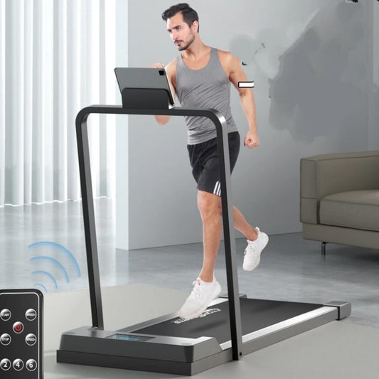 Tapis de Course Compact et Silencieux – Pliable, Sans Installation, Idéal pour Maison &amp; Bureau