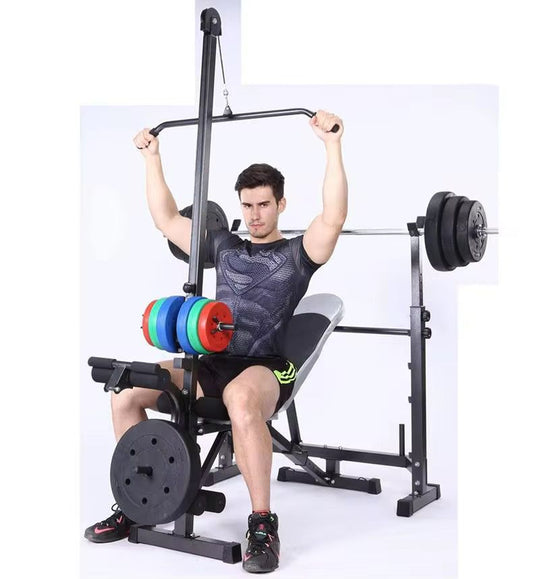 🏋️♂️ Station de Musculation Multifonction – Salle de Sport Complète à Domicile