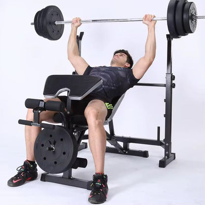 🏋️♂️ Station de Musculation Multifonction – Salle de Sport Complète à Domicile